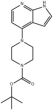 TERT-BUTYL 4-(1H-PYRROLO[2,3-B]PYRIDIN-4-YL)PIPERAZINE-1-CARBOXYLATE price.