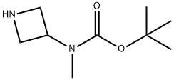 氮杂环丁-3-基(甲基)氨基甲酸叔丁酯盐酸盐,577777-20-9,结构式
