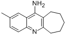 11-AMINO-7,8,9,10-TETRAHYDRO-2-METHYL-6H-CYCLOHEPTA[B]QUINOLINE,5778-85-8,结构式