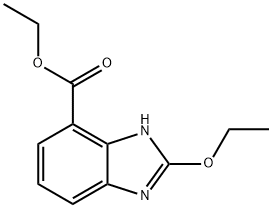 BENZIMIDAZOLE-4-CARBOXYLIC ACID 2-ETHOXY ETHYL ESTER Structure