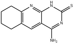 Pyrimido[4,5-b]quinoline-2(1H)-thione, 4-amino-6,7,8,9-tetrahydro- (9CI) Struktur