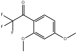 2',4'-DIMETHOXY-2,2,2-TRIFLUOROACETOPHENONE Struktur