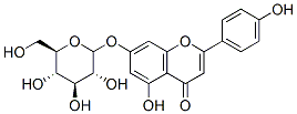 Apigenin 7-glucoside Struktur