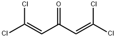 1,1,5,5-Tetrachloropenta-1,4-dien-3-on,5780-52-9,结构式