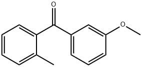 3-メトキシ-2'-メチルベンゾフェノン 化学構造式