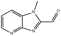 1-methyl-1H-imidazo[4,5-b]pyridine-2-carbaldehyde Struktur