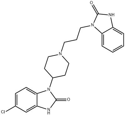 多潘立酮,57808-66-9,结构式