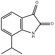 7-ISOPROPYLISATIN Structure