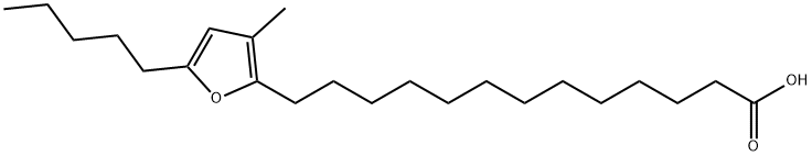 3-Methyl-5-pentyl-2-furantridecanoic Acid,57818-42-5,结构式