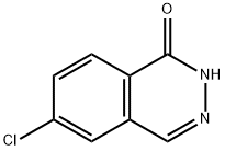 6-氯酞嗪-1-醇, 57835-96-8, 结构式