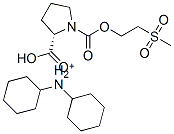 N-MSOC-L-PROLINE DICYCLOHEXYLAMMONIUM Structure