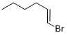 1-Bromo-1-hexene Structure