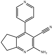 5H-Cyclopenta[b]pyridine-3-carbonitrile,2-amino-6,7-dihydro-4-(4-pyridinyl)-(9CI)|