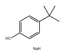 sodium p-tert-butylphenolate Structure