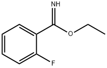 2-フルオロベンズイミド酸エチル 化学構造式