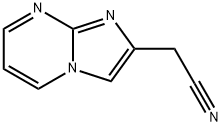 咪唑并[1,2-A]嘧啶-2-乙腈 结构式