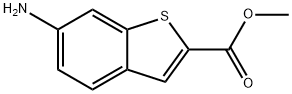 METHYL 6-AMINOBENZO[B]THIOPHENE-2-CARBOXYLATE Struktur