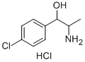 2-Amino-1-(4-chlorophenyl)propan-1-ol Struktur