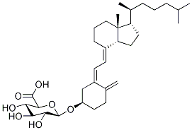 Vitamin D3 β-D-Glucuronide Structure