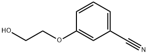 3-(2-羟基乙氧基)苯甲腈, 57928-93-5, 结构式