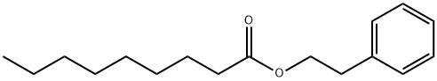 phenethyl nonanoate, 57943-67-6, 结构式