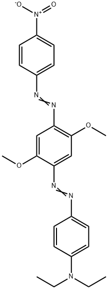 N,N-diethyl-4-[[2,5-dimethoxy-4-[(4-nitrophenyl)azo]phenyl]azo]aniline Struktur