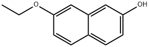 7-乙氧基-2-萘醇 结构式