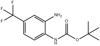 (2-AMINO-4-TRIFLUOROMETHYL-PHENYL)-CARBAMIC ACID TERT-BUTYL ESTER|N-[2-氨基-4-(三氟甲基)苯基]氨基甲酸叔丁酯