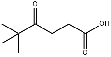 5,5-DIMETHYL-4-OXOHEXANOIC ACID Structure