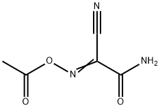 Acetamide,  2-[(acetyloxy)imino]-2-cyano- Structure