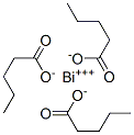 オキソ[(1-オキソペンチル)オキシ]ビスムチン 化学構造式