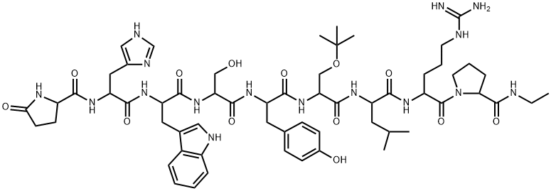 布舍瑞林, 57982-77-1, 结构式