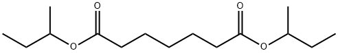Heptanedioic acid bis(1-methylpropyl) ester,57983-34-3,结构式