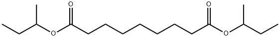 アゼライン酸ビス(sec-ブチル) 化学構造式