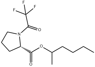 1-(Trifluoroacetyl)-L-proline 1-methylpentyl ester|