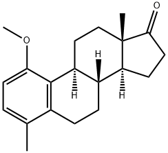 1-Methoxy-4-methylestra-1,3,5(10)-trien-17-one,57983-89-8,结构式