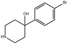 4-(4-溴苯基)-4-哌啶醇,57988-58-6,结构式