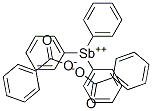 三苯基锑(V)二苯甲酸,57997-56-5,结构式