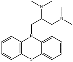 氨丙嗪,58-37-7,结构式