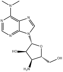 ピューロマイシンアミノヌクレオシド 化学構造式