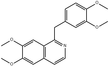 パパベリン 化学構造式