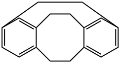 5,6,11,12-テトラヒドロ-2,9-エタノジベンゾ[a,e]シクロオクテン 化学構造式