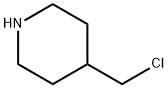 4-(クロロメチル)ピペリジン 化学構造式