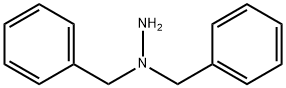 1,1-Dibenzylhydrazine Struktur