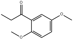 2,5-DIMETHOXYPROPIOPHENONE Structure
