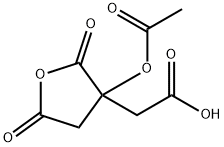 CITRIC ACID ANHYDRIDE ACETATE 结构式