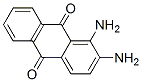 9,10-Anthracenedione, 1,-diamino- Structure