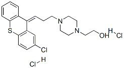 ズクロペンチキソール・2塩酸塩 化学構造式