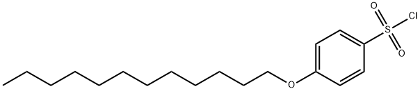 p-(dodecyloxy)benzenesulphonyl chloride  Struktur