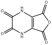 2,3-dihydroxyfuro[3,4-b]pyrazine-5,7-dione Struktur